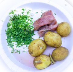 Midsommar - matjessill och potatis 